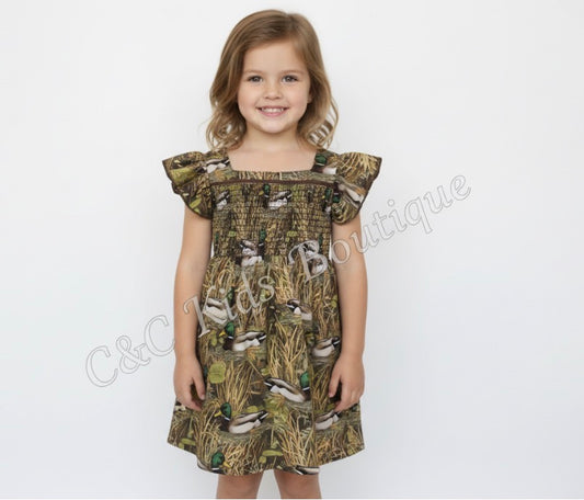 Custom Mallard Smock Dress