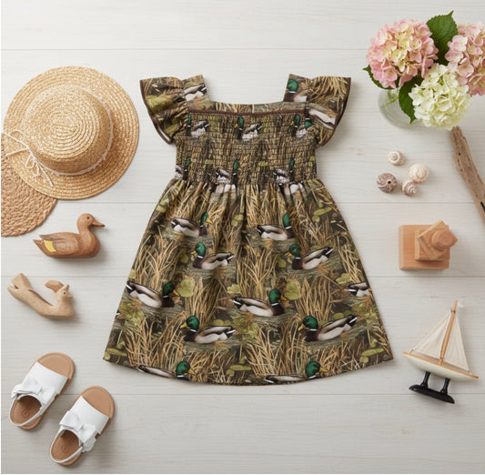 Custom Mallard Smock Dress
